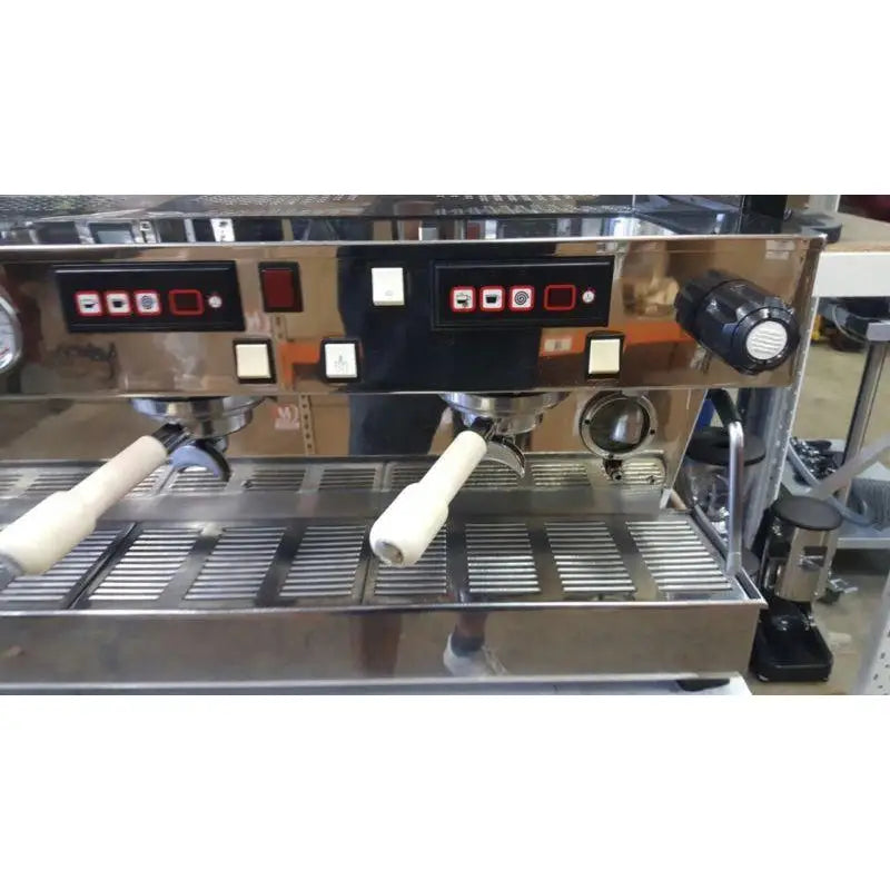 3 Group La Marzocco With Chrono Pads White Commercial Coffee