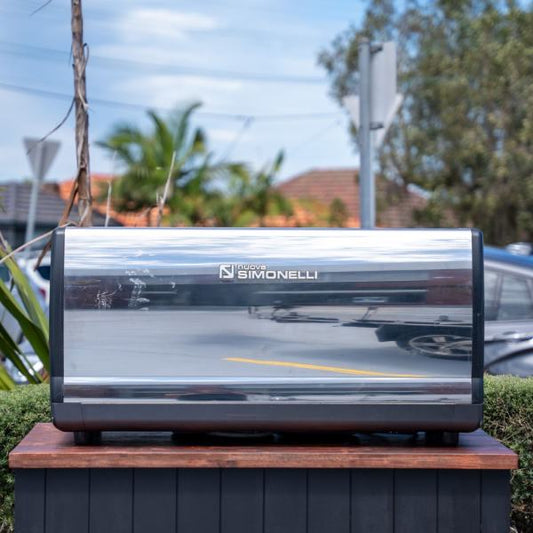 3 Group Tall Cup Pre Loved Nuova Simoneli Appia Coffee Machine - Australia - Di Pacci