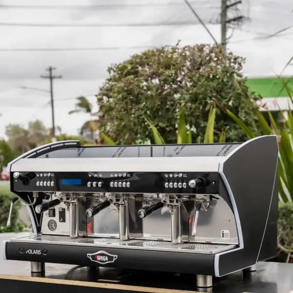 3 Month Old Wega Polaris Tron Commercial Coffee Machine - Australia - Di Pacci