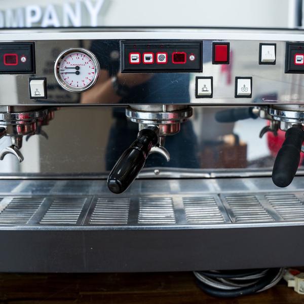 La Marzocco Linea AV 3 Group Tall Cup Espresso Machine Shot Timers