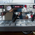 La Marzocco Linea AV 3 Group Tall Cup Espresso Machine Shot Timers