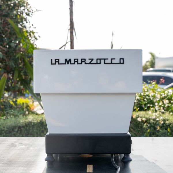 Pre Loved Custom White La Marzocco LINEA Mini Coffee Machine