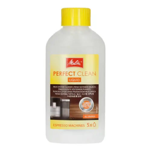 3x Melitta Perfect Clean Liquid - Milk System Cleaner 250ml