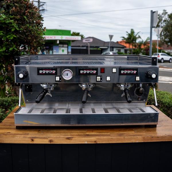 La Marzocco Linea AV Classic 3 Group Espresso Machine Custom Yellow