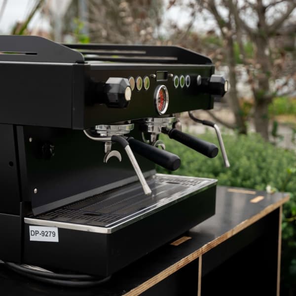 Blacked Out Custom 2 Group La Marzocco PB Commercial Coffee Machine