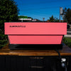 Used La Marzocco Linea Av Pink 3 Group Timers Coffee Machine
