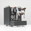 Torre Luigino TSP Matte Black with Wood and Joystick Coffee Machine