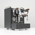 Torre Luigino TSP Matte Black with Wood and Joystick Coffee Machine
