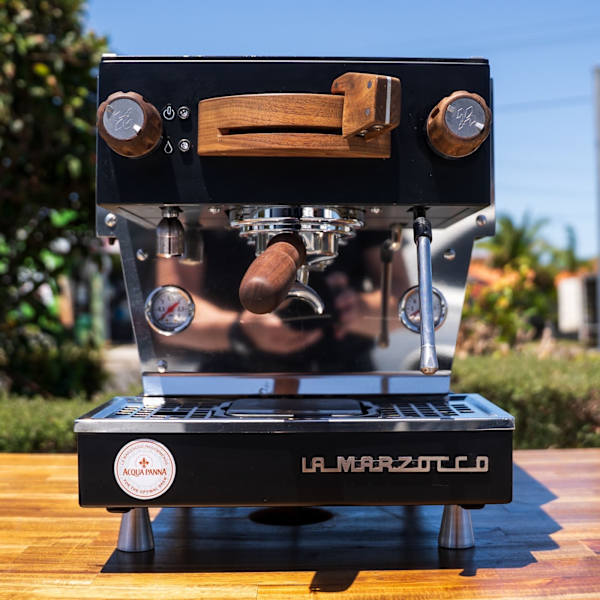 Custom Black La Marzocco Linea Mini Coffee Machine