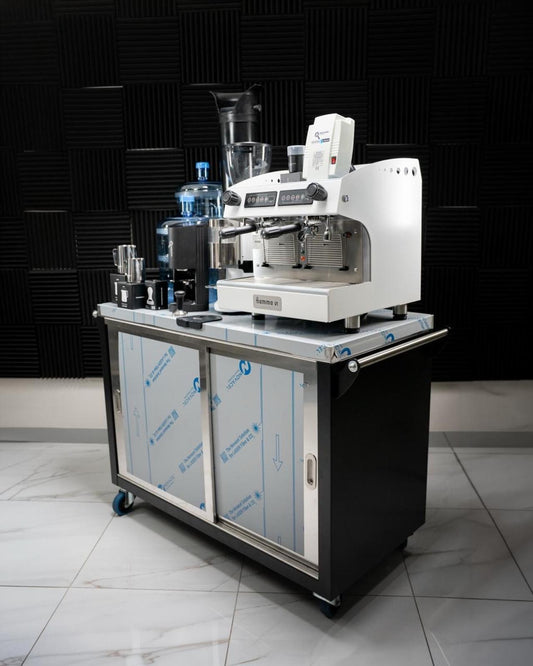 Brand New Self-Contained FIAMMA Commercial Coffee Cart Package