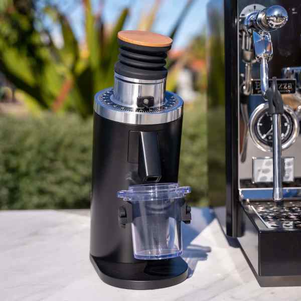 Dual Boiler Black Coffee Machine & Single Dose Grinder Package