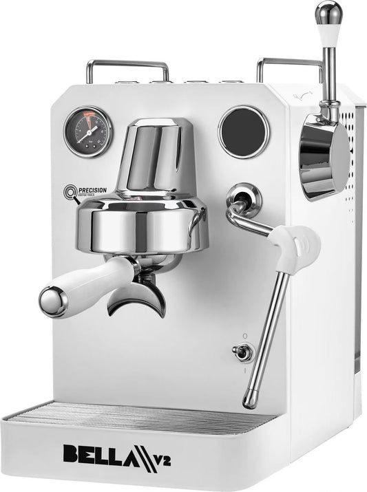 Precision Bella V2 Coffee Machine White