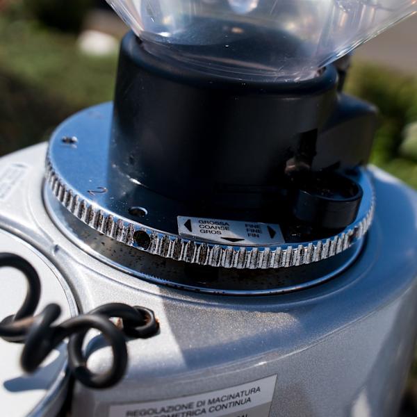 Pre Loved Mazzer Robur Electronic Silver New Burrs