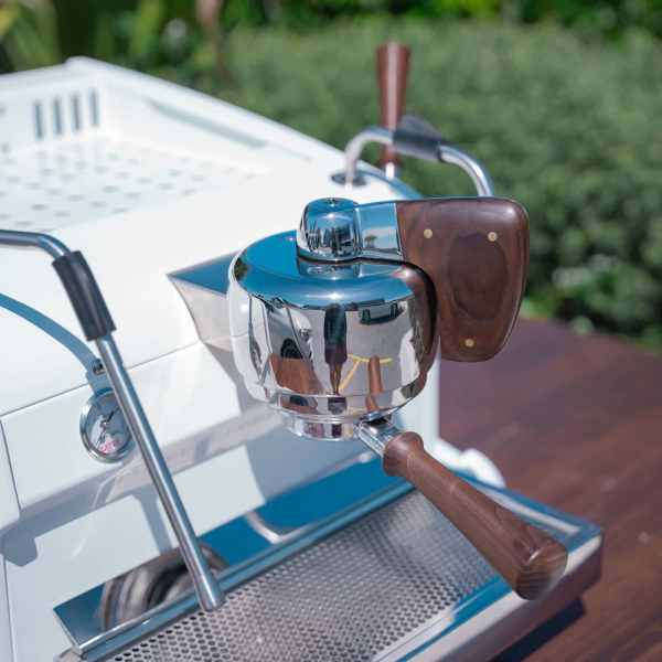 Brand New Custom Slayer Espresso V4 In White Coffee Machine