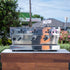 AS-NEW CUSTOM LA MARZOCCO LINEA S 3 GROUP GLOSS WHITE 9 WEEKS OLD