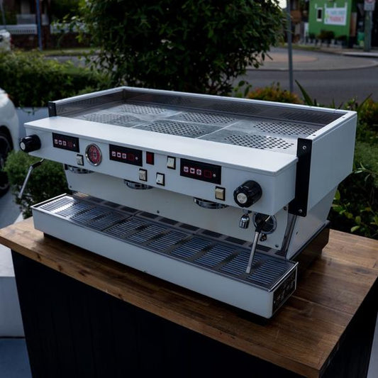 3 Group Custom La Marzocco Linea AV With Shot Timers - Pre Loved