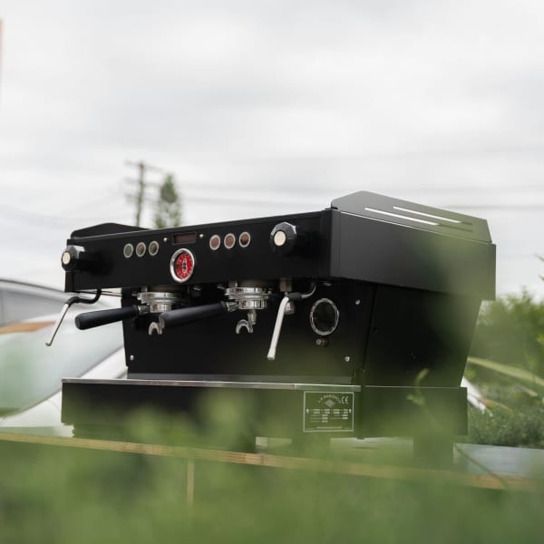 Blacked Out Custom 2 Group La Marzocco PB Commercial Coffee Machine