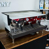 La Marzocco Linea AV 3 Group Tall Cup Espresso Machine Shot Timers