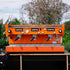 Custom 3 Group Fire Orange La Marzocco Linea Commercial Coffee Machine