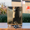 24 Cart Gold Plated Bellezza Francesca Custom Semi Commercial Coffee Machine