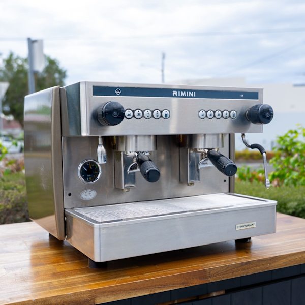 Futurmat Rimini 2 Group Compact Coffee Machine – 10A – Rotary Pump