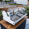 3 Group Pre Loved Custom white & bronze Synesso Coffee Machine