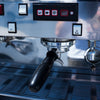 Immaculate La Marzocco Linea AV Gloss White with Chrono Shot Timers