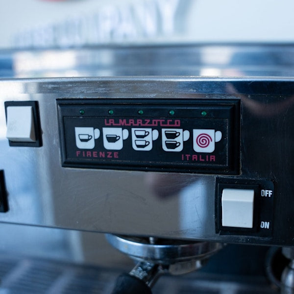 Custom Ocean Blue La Marzocco Linea AV 3 Group Low Use Immaculate