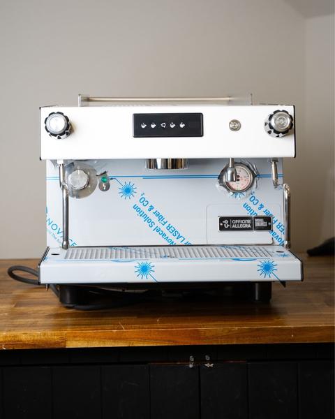 Officine Allegra Dinamica 1 Group Espresso Machine White Italy