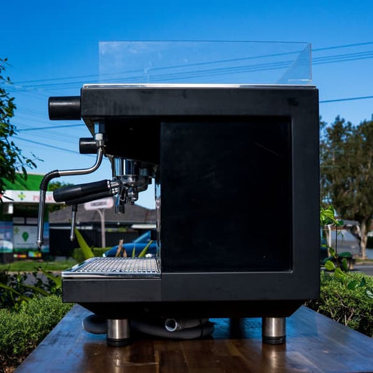 Used Sanremo Zoe Competition Tall Black 2 Group Coffee Machine