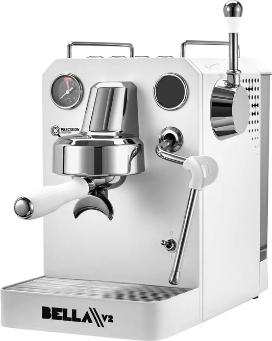 Precision Bella V2 Coffee Machine White