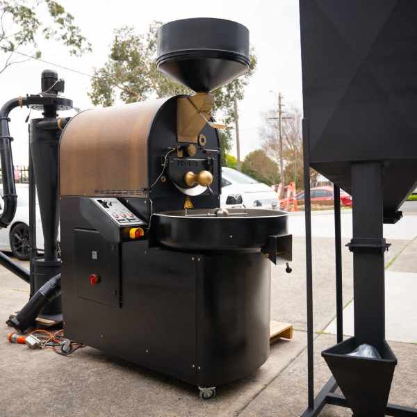 USED PROBAT P12 Gas Coffee Roaster With CHAFF Collector & DESTONER