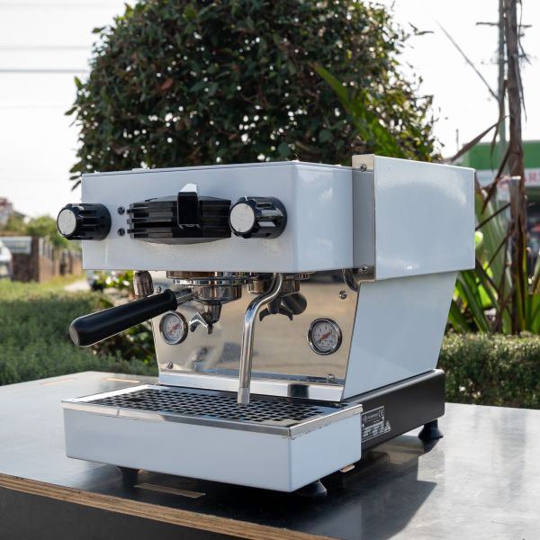 Pre Loved Custom White La Marzocco LINEA Mini Coffee Machine