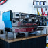 Custom Ocean Blue La Marzocco Linea AV 3 Group Low Use Immaculate