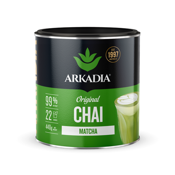 Arkadia Matcha Green Chai Tea - 440gX6