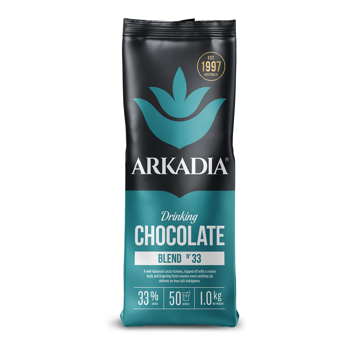 Arkadia Blend 33 Cocoa Drinking Chocolate - 1kg