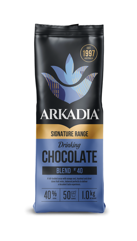 Arkadia Cocoa Drinking Chocolate Blend 40- 1kg
