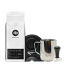Breville Barista Express Impress Manual Espresso Machine with free coffee and accessories
