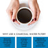 Kenmore Universal Fit Charcoal Water Filters for Coffee Makers