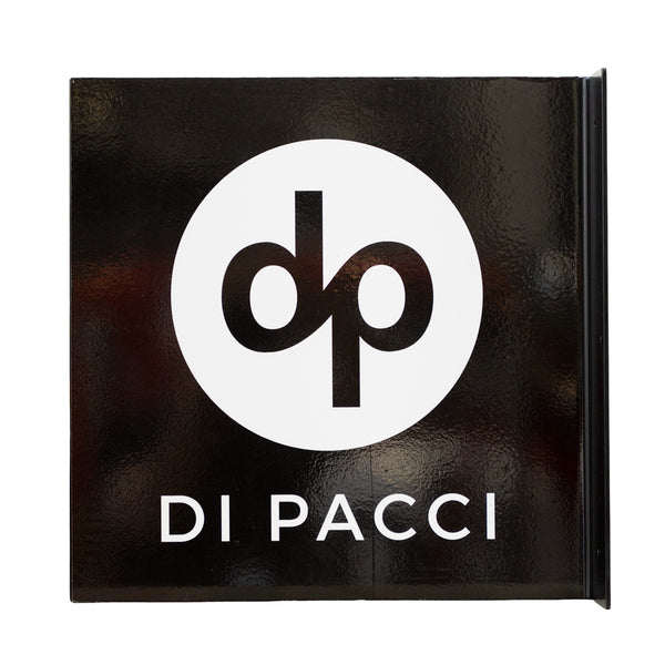 Di Pacci Projecting Wall Sign — Black Gloss Blade Sign, 40cm