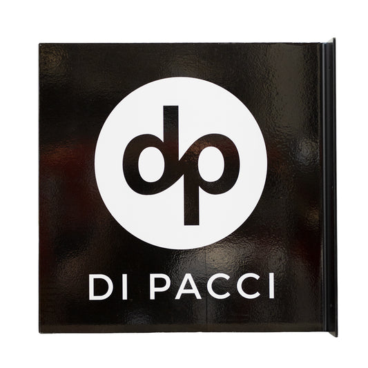 Di Pacci Projecting Wall Sign — Black Gloss Blade Sign, 40cm