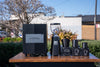 La Carimali Nimble 1 Group Black Coffee Machine, Mazzer Mini Electronic A Grinder & Accessories Package