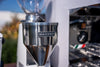 La Carimali Nimble 1 Group White Coffee Machine, Mazzer Mini Electronic A Grinder & Accessories