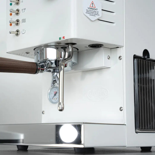 Quick Mill Pippa Piccola Coffee & Grinder Bundle (white)