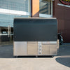 PRECISION LARGE LOCKABLE COFFEE CART PACKAGE WITH WEGA POLARIS TRON 3 GROUP DIP DKS-65