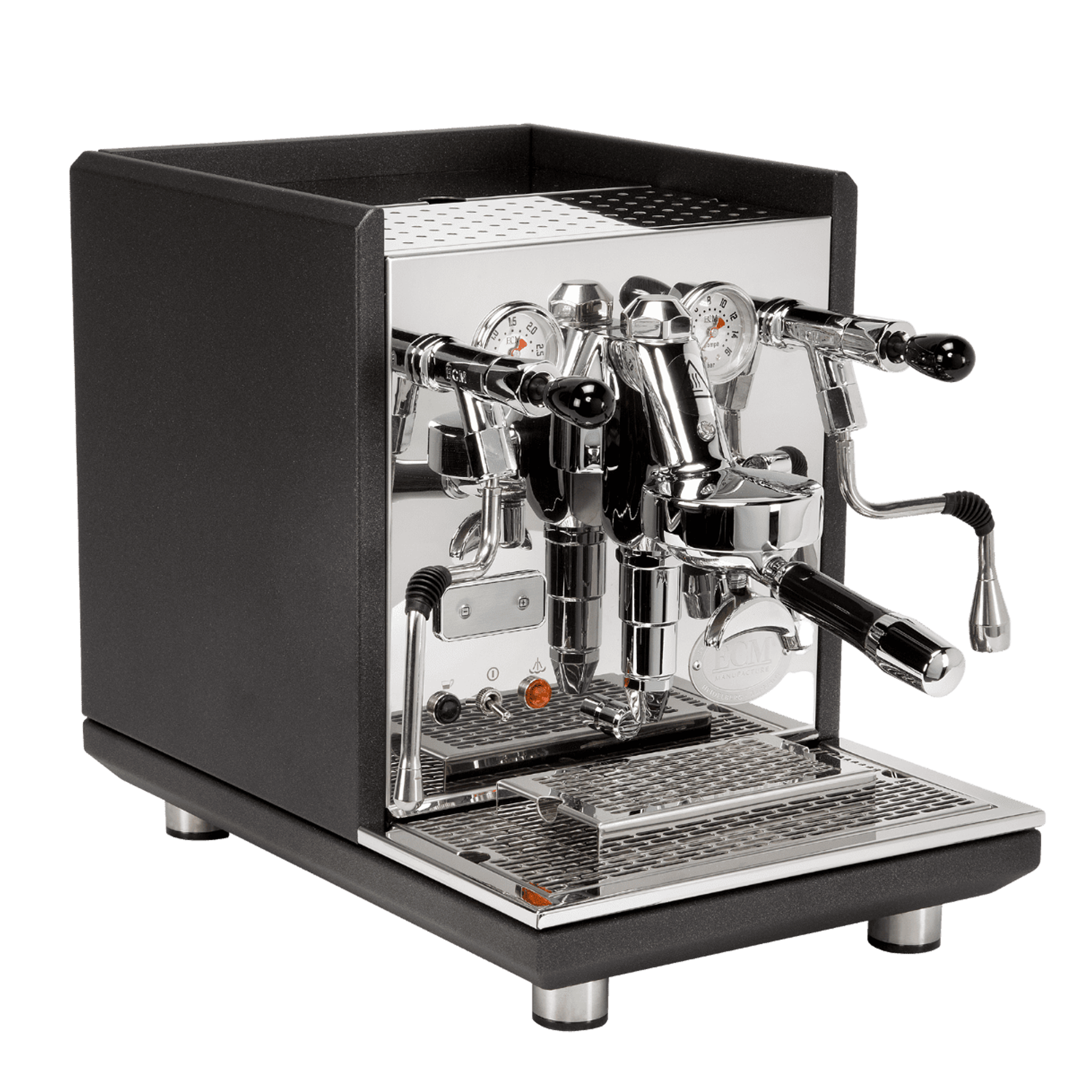 ECM Synchronika Anthracite With Free Flo-Control Coffee Machine