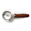 Pesado Double Spout Portafilter - Wooden Handle