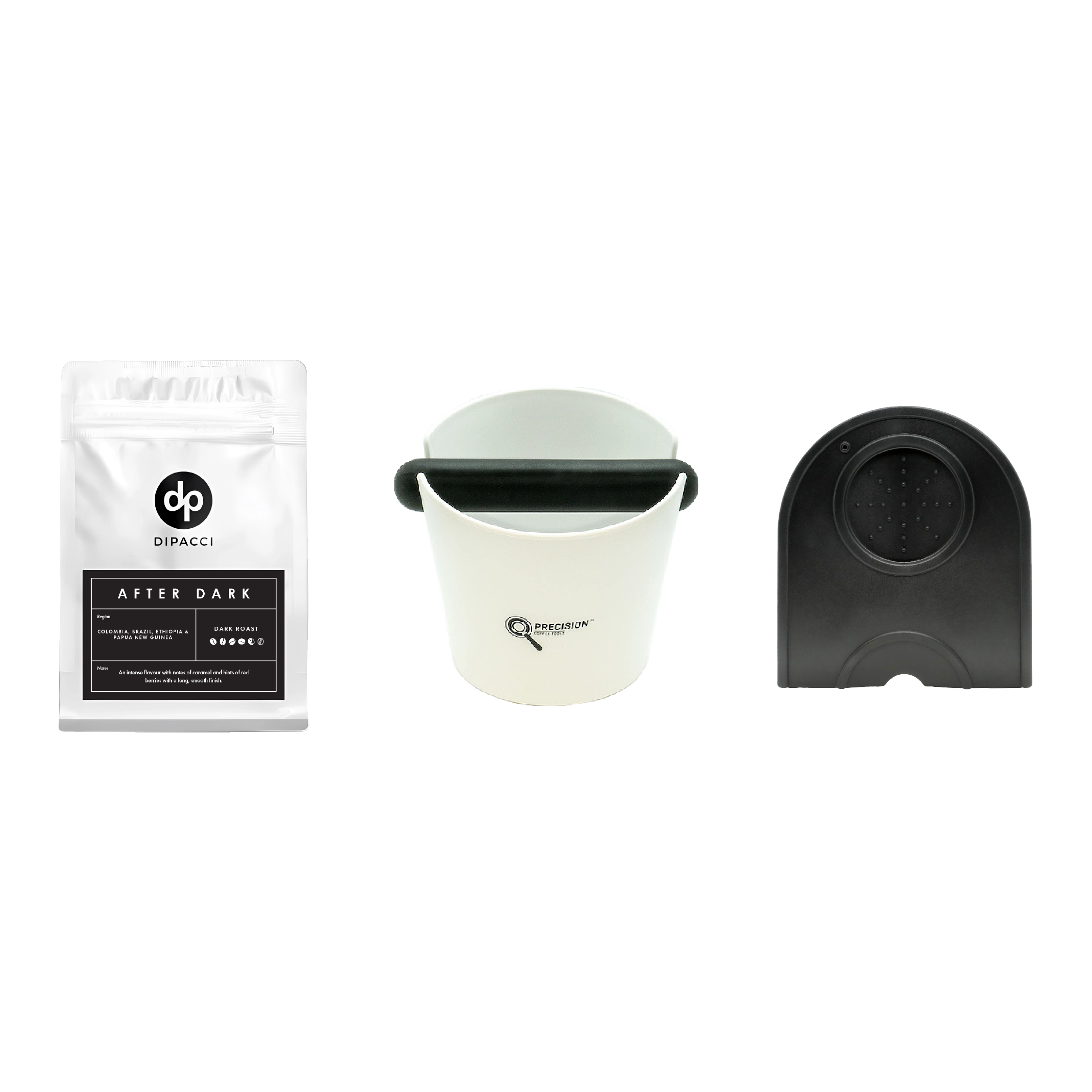 Quick Mill Pippa +  Varia VS3 Coffee Grinder Gen 2 + 250g  After Dark Blend + Precision Accessories