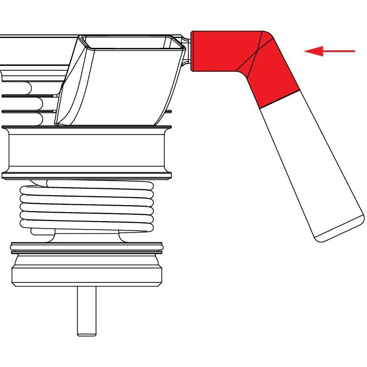 9Barista Lower Handle Brush