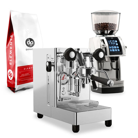 Lelit Mara X3 Coffee Machine With Baratza Forte Ap Grinder & 1 kg Elements Coffee Beans